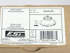 NEW EDWARDS EST SIGA-PS SIGA PS Photoelectric Smoke Detector FREE SHIPPING !!!