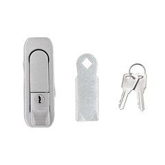 Xnrtop Electric Cabinet Panel Pop Up Lock Push Button Door Cam Lock Silver wi…