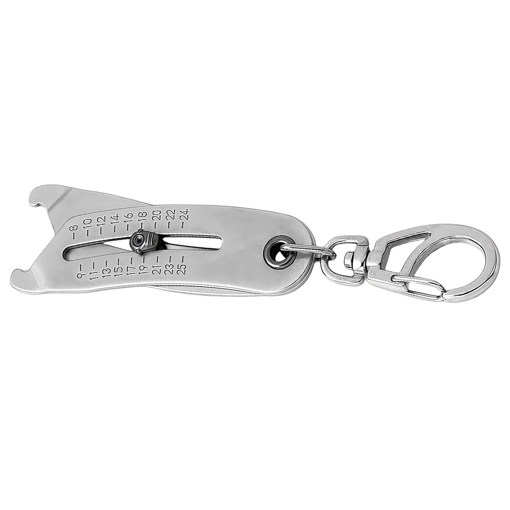 Bolt Head and Nut Size Catcher, Gauge SAE 5/16inch – 1inch and Metric 8mm – 2…