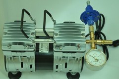 Regulated Portable Goat Bucket Milker OIL-LESS Vacuum Pump Pulsator_Claw Cluster