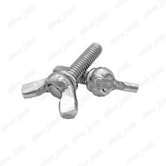 304 Stainless Steel Wing Thumb Screws Bolts M3 M4 M5 M6 M8 M10 M12