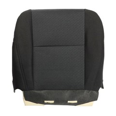 Front Driver Bottom Cloth Seat Cover with Foam Cushion for Silverado 2007-2014