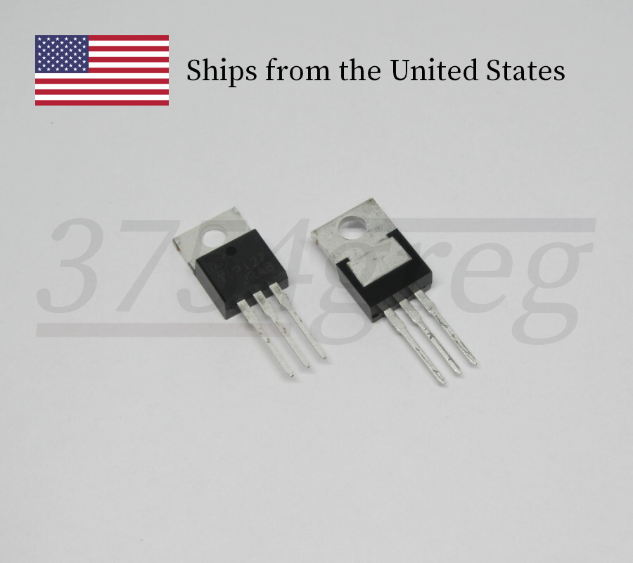 4pcs TIP127 PNP Darlington Power Transistor – CJ/JCET/JSCJ