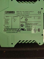 Phoenix Contact MINI-PS-100-240AC/24DC/1 Power Supply 2938840