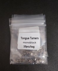 10Pcs Dental Orthodontic MIM Bite Turbos Tongue Tamers Monoblock Bondable Hinge