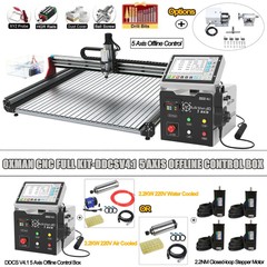 BULKMAN3D OXMAN CNC Router 5 Axis DDCSV4 Offline Control Wood Engraving Machine