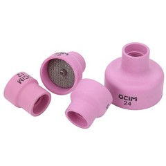 Alumina Torch Gas Lens Kit, Long Service Life Ceramic Welding Cup Set, for We…