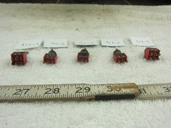 American Switch ST2-1 ST1-2 ST1-3 ST1-5 ST2-5 ⅛” Mimature Toggle Switch, Used