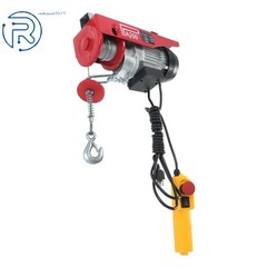 PA200 440lbs / 200kg Mini Electric Hoist 6.6ft/2m Wired Remote Control 110v