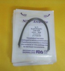 10Pcs/Pack Dental Super Elastic NITI Arch Wires Orthodontic Round Ovoid Form