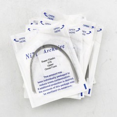 5 Pack Dental Orthodontic Niti Arch Wire Round Super Elastic Upper Lower 012-020