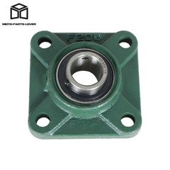 10 pcs UCF205-16 Pillow Block Flange Bearing 1″ Bore 4 Bolt Solid Base