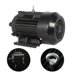 1800 RPM Electric Motor 184T Frame TEFC 230/460 Volt Severe Duty 5HP 3 Phase New