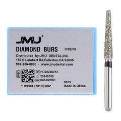 Dental Diamond Burs Flat End Taper FG Medium/Coarse Grit Friction Grip Burs