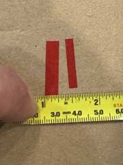 4mm 6mm BOPP PET Red Tear Tape for Opening Cardboard Boxes, Envelopes