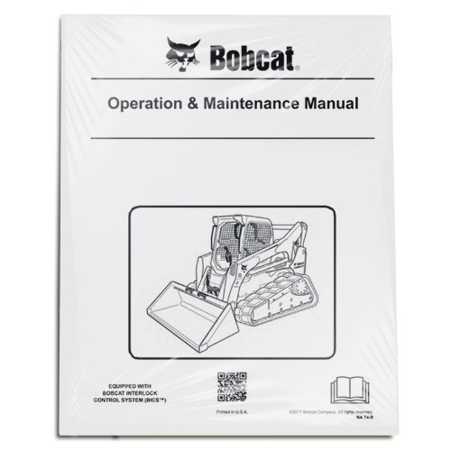 Bobcat T590 Track Loader Operation & Maintenance Manual Owner’s 1 # 6989682