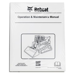 Bobcat T590 Track Loader Operation & Maintenance Manual Owner’s 1 # 6989682