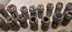 22 Bardons & Oliver turret lathe No 2 collets B & O and more machinist tool lot