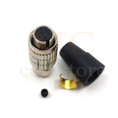 HR25-7TP-8S Female plug Cable Mount Connector, 8 Contacts, Miniature Connector