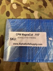 Magnacut Knife Steel 17″ x 3″ x .115″