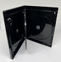 5 PCS NEW 15mm 4K ULTRA HD BLACK 4-DISC CASE, BOOKLET CLIPS, PS4-15MM UHD