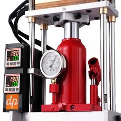 Dabpress Truebar 10 Ton Flagship Press with a Pressure Gauge – 4×7″ Heat Plates