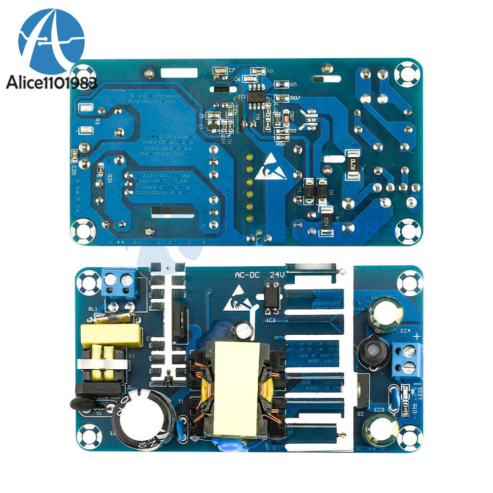 AC 100-240V To DC 24V 4-8A Power Supply Module Switching Power Board 50-60HZ