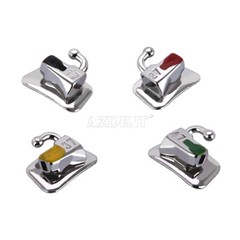 AZDENT Dental Orthodontic Non-Convertible 2nd Molar Buccal Tube MBT/Roth 022/018