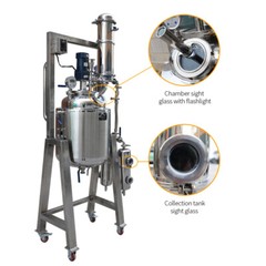 50L Decarboxylation Recrystallization Filter Reactor SS316 220V -0.09+0.3 MPa US