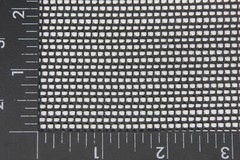 Vinyl Coated Mesh Black 9×9 6.5oz 40″ Wide x 100 Yards by Bruin Plastics – NOS