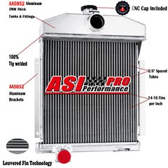 ASI 3Row Radiator Fit Tractor International Case 140 IHC Farmall 140HV 369400R94
