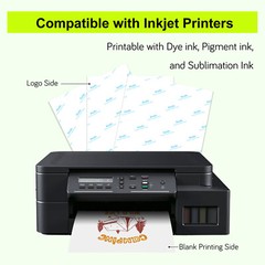 Koala Dark Fabric Iron-on Heat Transfer Paper 20 Sheets Printable HTV 8.5×11