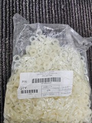 (QTY 1000) Essentra Components 16FWRT250062 Natural Nylon 6/6 Retaining Washer