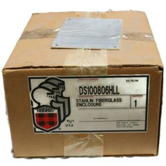 Stahlin Electrical Fiberglass Enclosure Box DiamondShield DS100806HLL 10x8x6