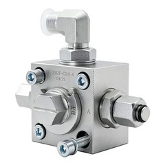 2 Three Way Diverter Valves for 1-2 ton Chinese Mini Excavator Fast Shipping