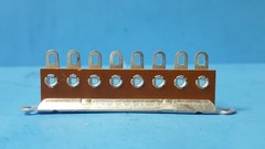 7 pcs- Ground Lug Terminal, 8 POSITION, ABBATRON, HH SMITH, 3008