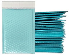 4X8 inch Choose Your Color Metallic Padded Bubble Shipping Envelope Mailers Pack