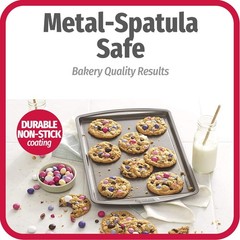 GoodCook Nonstick Carbon Steel Baking Sheet Cookie Pan Set 13×9 3 Pack
