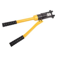16 Ton Hydraulic Wire Crimper Crimping Tool Battery Cable Lug Terminal 13 Dies
