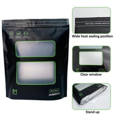 10PCS 1 Pound Storage Terp Bags 58%-62% RH 2-Way Humidity Control Bags for Cu…