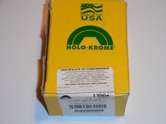 HOLO-KROME 13004 SOCKET PRESSURE PLUG 1/4-18 x 3/4 STAINLESS 3/4 TAPER (100 EA)