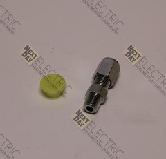 Parker, 4 FBU-S, 4-4FBU-S, Ferulok Pipe 24° Flareless Fitting 1/8-27 NPTF 1/4″