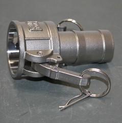 USA Sealing 1-1/2″ Cam Groove Coupling BULK-CGF-291, 304 Stainless Steel, Type C