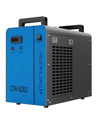 6L INDUSTRIAL DUAL WATER CHILLER FOR 50W-150W CO2 LASER ENGRAVER MACHINES