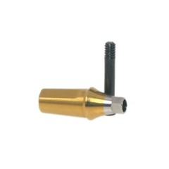 Titanium Mini Straight Transfer Abutment with Screw For Hiossen Osstem Ø4.5mm