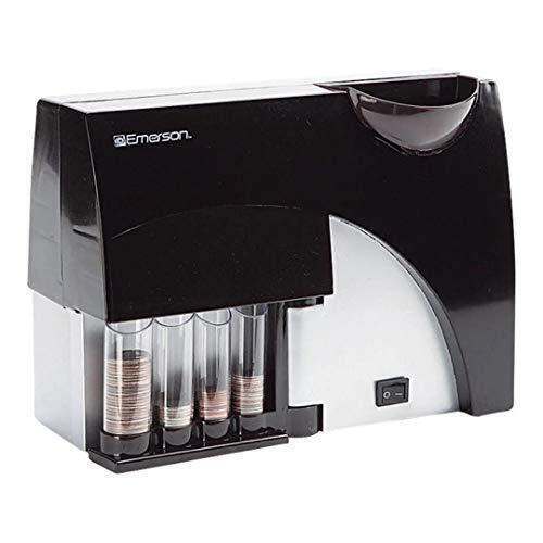 Emerson Automatic Coin Sorter 4 Barrel USA Currency Organizer NEW NIB