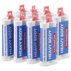 24Pcs Dental Heavy Body Fast Rapid Set Dental Impression Material 50mL VPS PVS