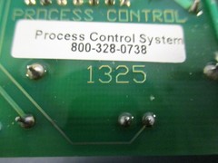 Process Control Systems Inc. 1574 Plug-In Control Boards 1325UL