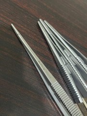 Lot of 4 HU FRIEDY Castroviejo straight Needle Holder 7″ 18cm NH5024
