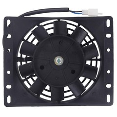 Electric Radiator Cooling Fan Kit 6in Slim Black 600CFM 3000RPM A0028A0141